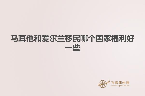 马耳他和爱尔兰移民哪个国家福利好一些