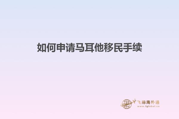 如何申请马耳他移民手续