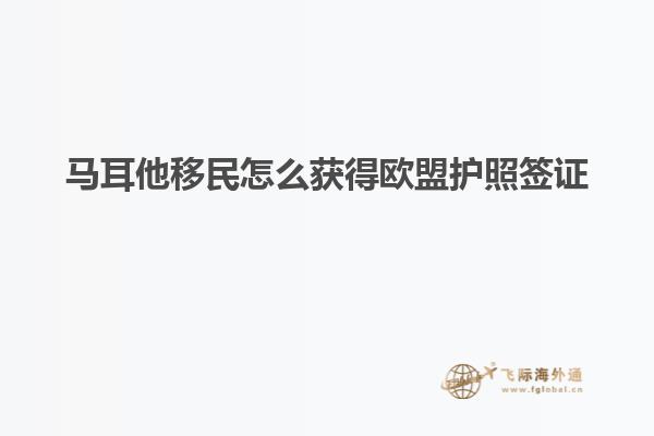 马耳他移民怎么获得欧盟护照签证