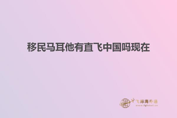 移民马耳他有直飞中国吗现在