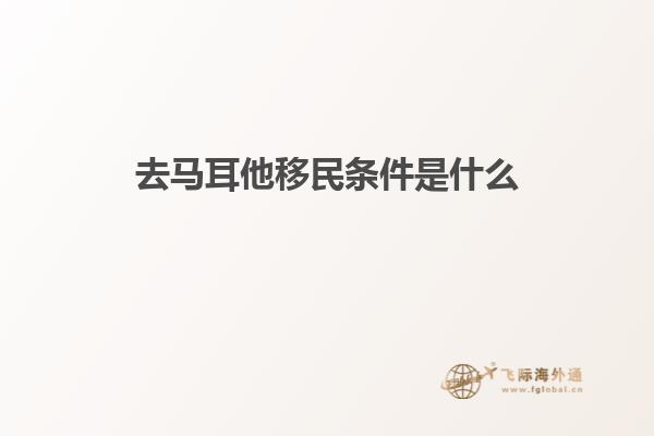 去马耳他移民条件是什么