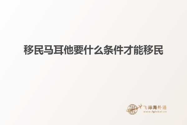 移民马耳他要什么条件才能移民