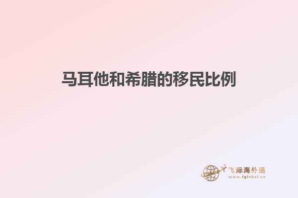 马耳他和希腊的移民比例