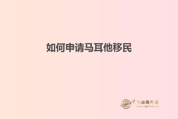 如何申请马耳他移民
