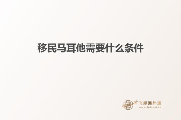 移民马耳他需要什么条件