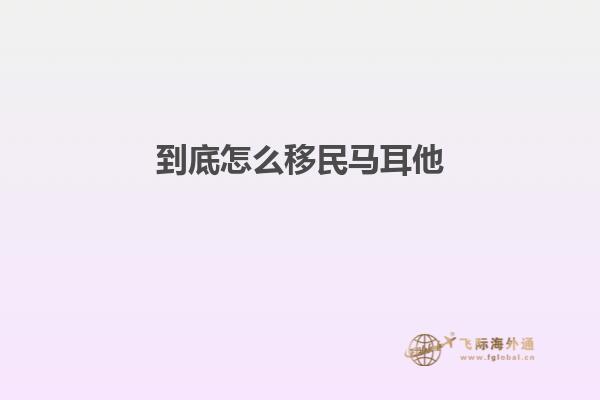 到底怎么移民马耳他