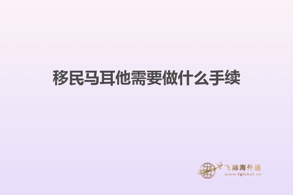 移民马耳他需要做什么手续