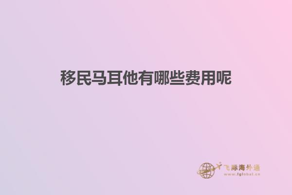 移民马耳他有哪些费用呢