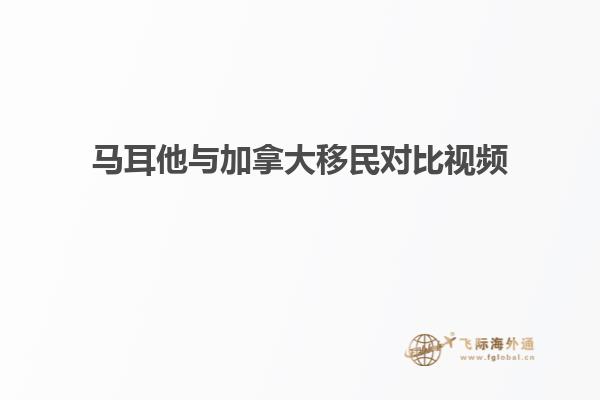 马耳他与加拿大移民对比视频
