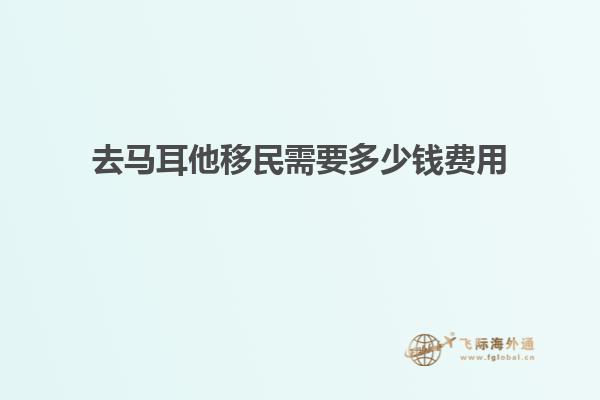 去马耳他移民需要多少钱费用