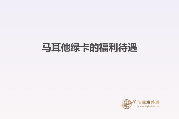马耳他绿卡的福利待遇