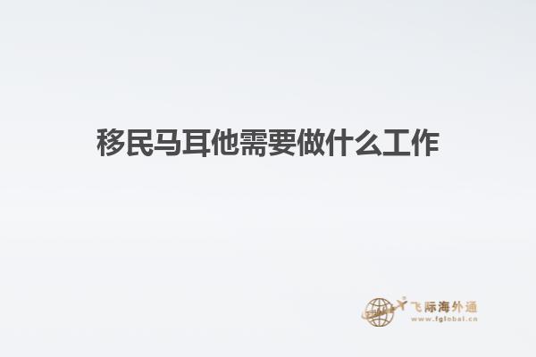 移民马耳他需要做什么工作