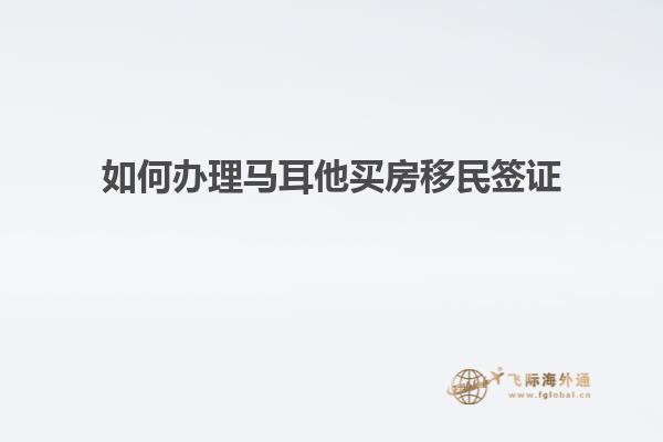 如何办理马耳他买房移民签证