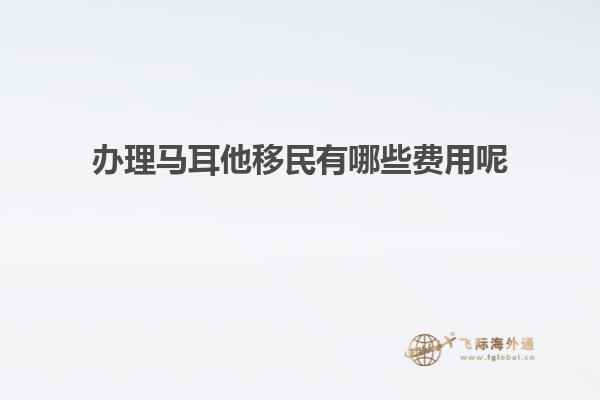 办理马耳他移民有哪些费用呢