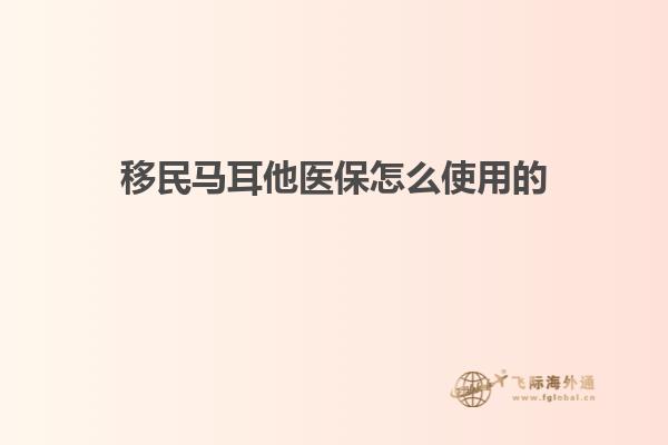移民马耳他医保怎么使用的