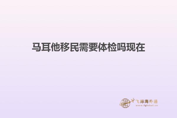 马耳他移民需要体检吗现在