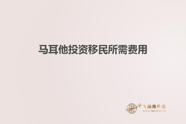 马耳他投资移民所需费用