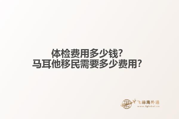 体检费用多少钱？马耳他移民需要多少费用？