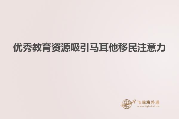 优秀教育资源吸引马耳他移民注意力