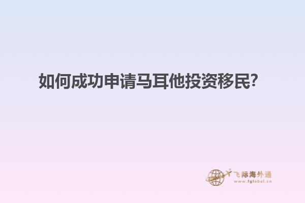 如何成功申请马耳他投资移民？