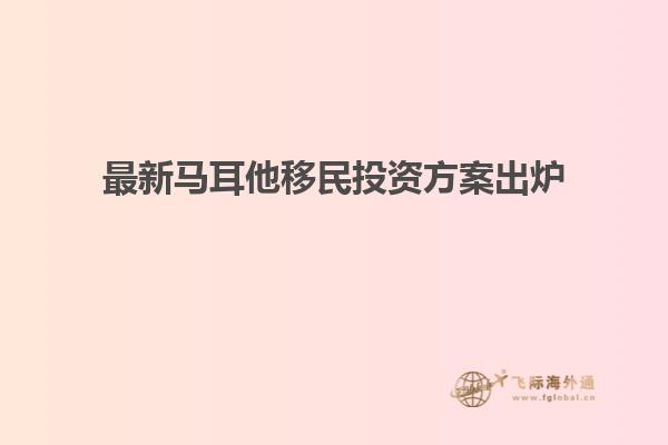最新马耳他移民投资方案出炉