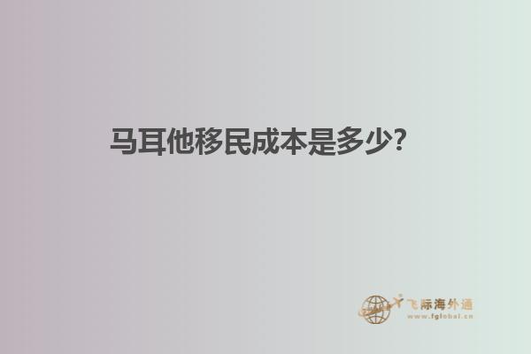 马耳他移民成本是多少？