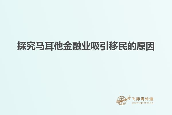 探究马耳他金融业吸引移民的原因