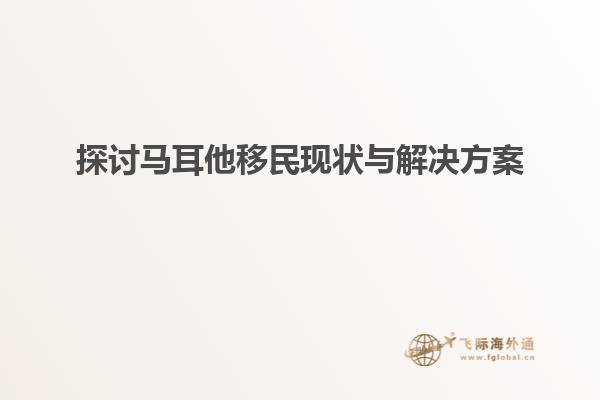 探讨马耳他移民现状与解决方案