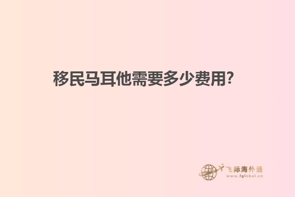 移民马耳他需要多少费用？