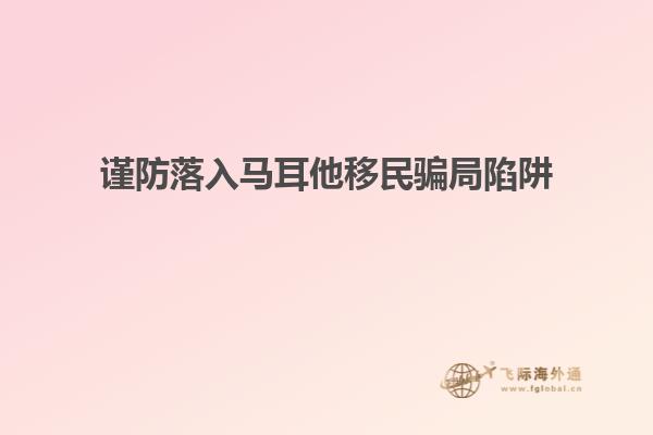 谨防落入马耳他移民骗局陷阱