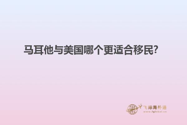 马耳他与美国哪个更适合移民？