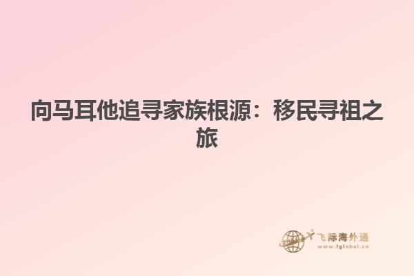 向马耳他追寻家族根源：移民寻祖之旅