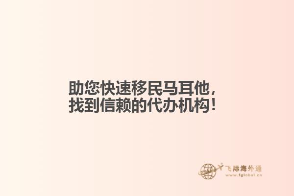 助您快速移民马耳他，找到信赖的代办机构！