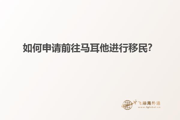 如何申请前往马耳他进行移民？