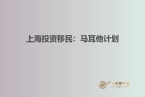 上海投资移民：马耳他计划