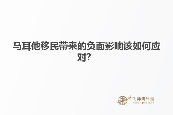马耳他移民带来的负面影响该如何应对？