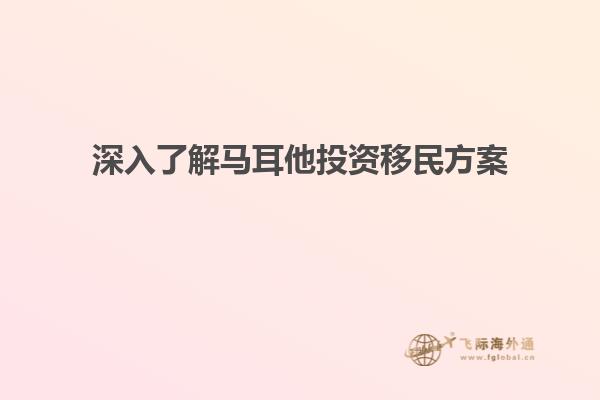 深入了解马耳他投资移民方案