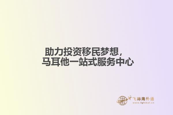 助力投资移民梦想， 马耳他一站式服务中心