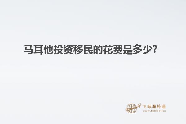 马耳他投资移民的花费是多少？