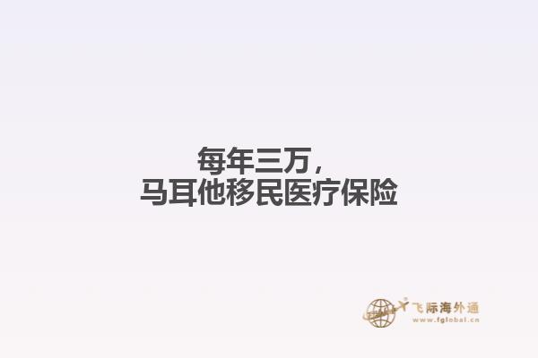 每年三万，马耳他移民医疗保险