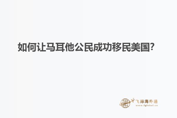如何让马耳他公民成功移民美国？