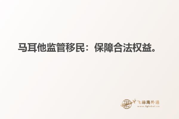 马耳他监管移民：保障合法权益。