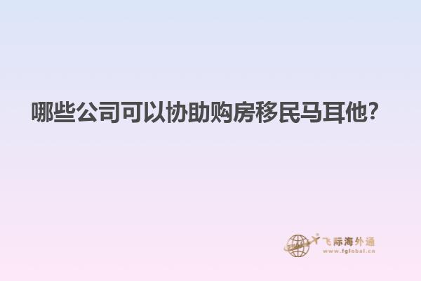 哪些公司可以协助购房移民马耳他？