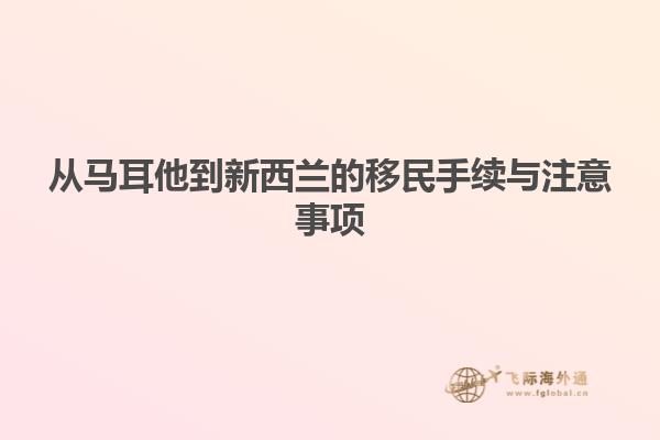 从马耳他到新西兰的移民手续与注意事项