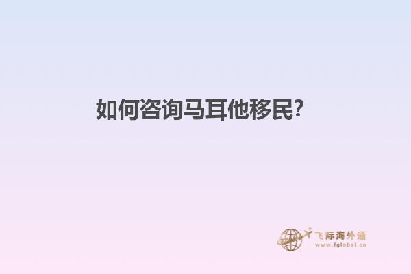 如何咨询马耳他移民？