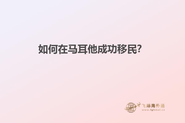 如何在马耳他成功移民？