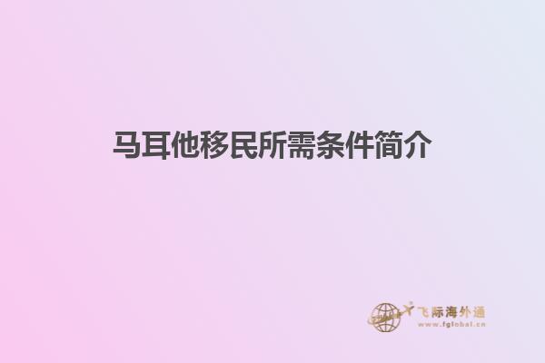 马耳他移民所需条件简介