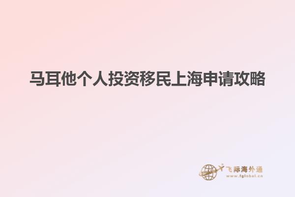 马耳他个人投资移民上海申请攻略