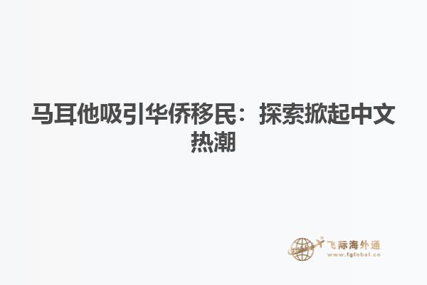 马耳他吸引华侨移民：探索掀起中文热潮
