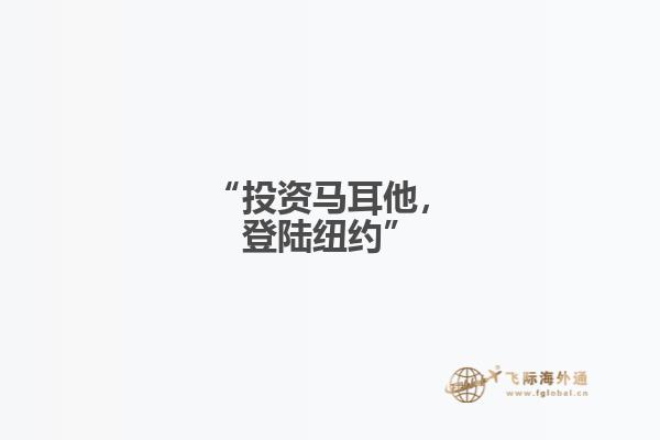 “投资马耳他，登陆纽约”